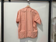 COMME des GARCONS HOMME コムデギャルソンオム オープンカラーシャツ 半袖シャツ チェック オレンジ 90s 90年代 田中オム メンズ_画像2