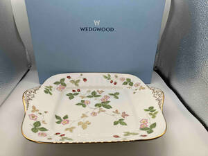 WEDGWOOD ウェッジウッド　ワイルドストロベリー　プレート　洋食器　箱あり　約27cm 皿