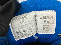 asics アシックス　安全靴　ウィンジョブ　FIS42S スニーカー ブラック ブルー　サイズ22.5cm_画像8