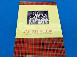  Bay City roller zSATURDAYNIGHT CONCERT1982 Tour pamphlet 