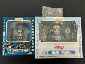  set sale ...... Hatsune Miku 4 point set happy lot Family mart ver.A.B. snow Miku black * lock shooter 