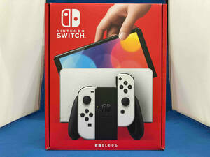 [1 jpy start ] nintendo Nintendo Switch( have machine EL model ) Joy-Con(L)/(R) white (HEGSKAAAA) switch body 