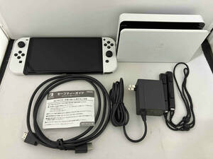  operation verification settled Nintendo Switch( have machine EL model ) white (HEGSKAAAA)[ present condition goods ] control No.9