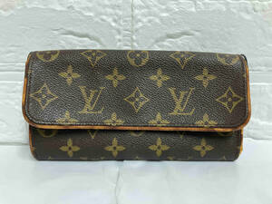 【難あり】LOUIS VUITTON／モノグラム CA0020／ポシェットツインPM／ポーチ／ストラップ無し