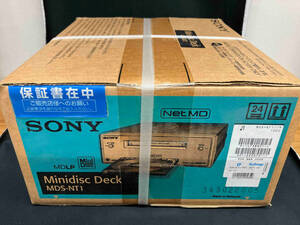 SONY Mini disc deck MDS -NT1 unopened goods 