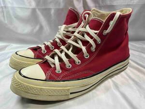 CONVERSE Chuck Taylor All Star HI ct70 RED/ Converse zipper Taylor crimson red high /29cm/144754C/ sneakers 