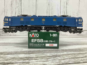  HO gauge KATO 1-301 EF58 shape electric locomotive ( large window * blue ) Kato 