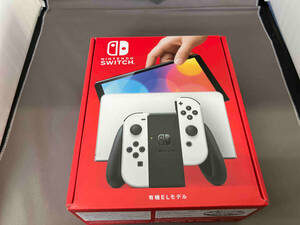 【１円スタート】Nintendo Switch(有機ELモデル) Joy-Con(L)/(R) ホワイト(HEGSKAAAA)