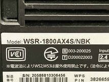 BUFFALO AirStation WSR-1800AX4S 無線LAN (15-07-14)_画像4