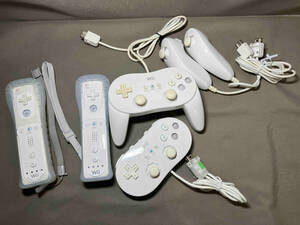  Junk Wii accessory white 6 point set 