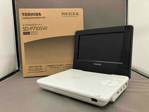 TOSHIBA レグザポータブルプレーヤー SD-P710SW ポータブルDVDプレーヤー (16-07-01)