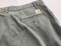 Carhartt /SALFORD PANT/カーハート/ヘリンボーン /綿パン/サイズ36/春_画像6