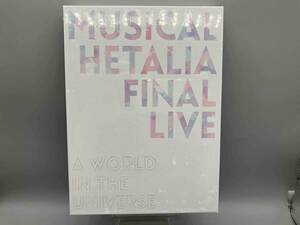 [ нераспечатанный 2] мюзикл [ Hetalia ]FINAL LIVE ~A World in the Universe~ Blu-ray BOX(Blu-ray Disc)