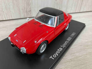 【破損あり】 アシェット 1/24 09 トヨタ スポーツ 800 (1965) 国産名車コレクション