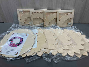 [ unopened goods ] tolepainting for material wood 10 piece set 