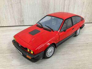 [ mirror damage ] Solido 1/18 Alpha Romeo GTV 6 1984 red Alpha Romeo 