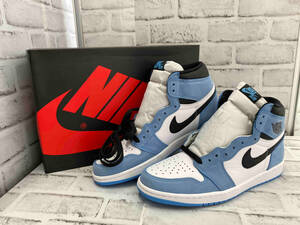 NIKE AIR JORDAN 1 ／RETRO HIGH OG／ University Blue ／美品／エアジョーダン1／スニーカー／28cm