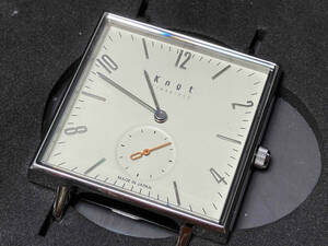 KNQT узел SQ-32 квадратное наручные часы изменение ремень приложен 