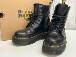 Dr.Martens /JADON /8 hole boots / Dr. Martens /BLACK / thickness bottom / short boots / race up / leather /UK5