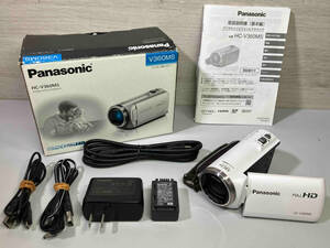 ジャンク 現状品 Panasonic HC-V360MS パナソニック デジタル ハイビジョン ビデオカメラ 2016年製