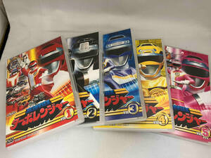 1 jpy start DVD Kousoku Sentai Turboranger super Squadron Series Vol.1~5 all 5 volume set used 