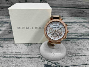 【箱付き】MICHAEL KORS MK-5491 腕時計 ゴールド クォーツ