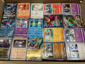  Junk [1 иен старт ] Pokemon Card Game много суммировать комплект картон коробка 80 размер коллекционные карточки 