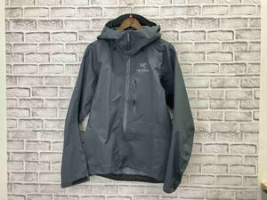 【美品】ARC'TERYX アークテリクス Alpha FL Jacket Men's マウンテンパーカー GORE-TEX pro ナイロン 11625-7 アウトドア S グレー