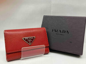 PRADA プラダ　キーケース　鍵　レッド　レディース