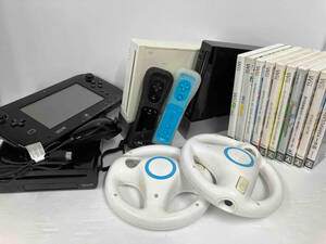  Junk [1 jpy start ] Wii. WiiU body, soft, peripherals set sale 