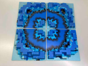 正規品 LEGO レゴ アクアノーツ 立体基礎板 ベースプレート 4枚 まとめ売り ※ 海 海中 海底 6195 レア 希少