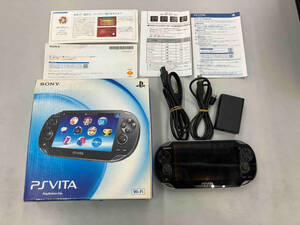 ジャンク PlayStationVita Wi-Fiモデル:クリスタル・ブラック(PCH1000ZA01)
