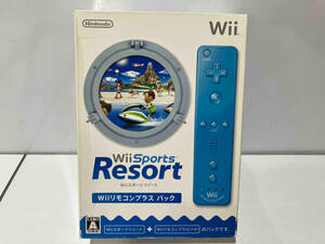 【Wii】 Wii Sports Resort Wiiリモコンプラスパック [Wiiリモコンプラス（アオ）同梱］
