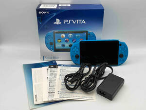 【ジャンク】 SONY PlayStation VITA Wi-Fiモデル 本体 アクアブルー PCH-2000 PS VITA