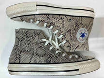 CONVERSE コンバース LEATHER ALL STAR US PYTHON HI ／1SD288 スニーカー 25.0cm_画像7