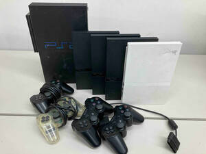 【ジャンク】 PS2 本体のみ　薄型 厚型 5台セット　プレステ PlayStation SONYコントローラー4台セット