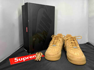 Supreme × NIKE シュプリーム ナイキ コラボ AIR FORCE 1 LOW W SP エアフォース1 ロー スニーカー DN1555-200 27cm メンズ オーカー系 箱