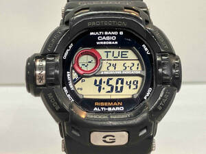 【1円スタート】CASIO カシオ G-SHOCK RISEMAN GW-9200J ソーラー 腕時計(ゆ21-04-09)