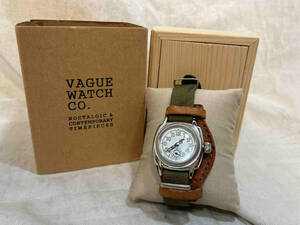 箱付き VAGUE WATCH Coussin EARLY ヴァーグウォッチ Time pieces 店舗受取可