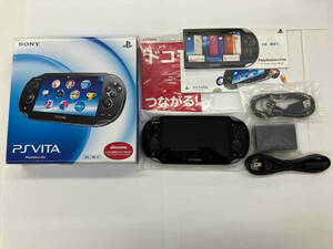 PS Vita 3G/Wi-Fiモデル クリスタルブラック PCH-1100AB01 SIMカード欠品