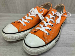 通年 CONVERSE コンバース デッドストック ローカットスニーカー 90s USA製 ALL STAR made in USA キャンバス オレンジ 8（26cm）