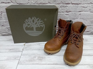 Timberland WATERPROOF BOOT 0A1R18 ワークブーツ 表記サイズ 9インチ ブラウン系 店舗受取可