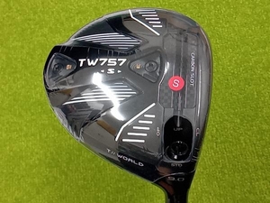 未使用品 ホンマゴルフ TOUR WORLD TW757 S ドライバー 9.0° VIZARD MA6 フレックスS