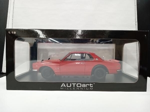 AUTOart 1/18 日産 スカイライン ハードトップ 2000 GT-R (KPGC10) (レッド) オートアート ミニカー