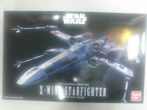 [ not yet constructed ] plastic model Bandai 1/72 X Wing * Star Fighter [ Star * War z]