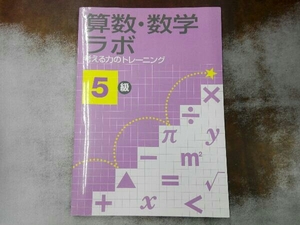 算数・数学ラボ 考える力のトレーニング 5級