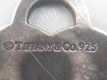 【TIFFANY＆Co.】925 トップ ハート ネックレストップ シルバー ティファニー アクセサリー レディース 中古_画像5