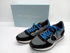 PHILIPPE MODEL フィリップ モデル TRPX L U MONDIAL NOIR BLUETTE　TZLU W007　スニーカー　26cm