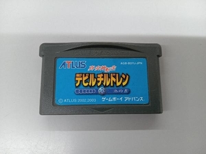 ジャンク 【箱・説明書なしのため】動作確認済 GBA 真・女神転生デビルチルドレン 氷の書