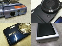 ジャンク デジタルカメラ 20台まとめ OLYMPUS/Panasonic/SONY/CASIO/Nikon/RICOH 全て動作未チェック 現状品_画像4